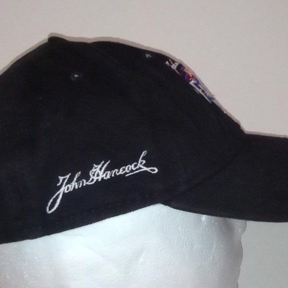 New Era John Hancock Logo All Star MLB Fanfest Black OSFA USA Made Baseball Hat - Picture 4 of 7